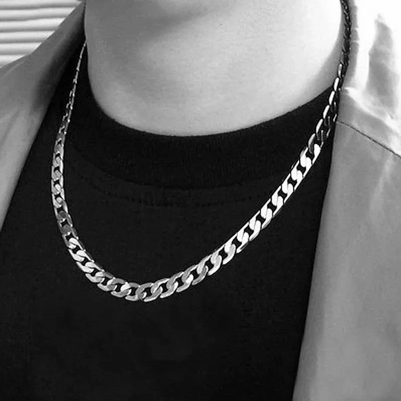 Cuban Link Chain 12Mm - 남녀공용 925 스털링 실버 목걸이 16/18/20/22/24인치