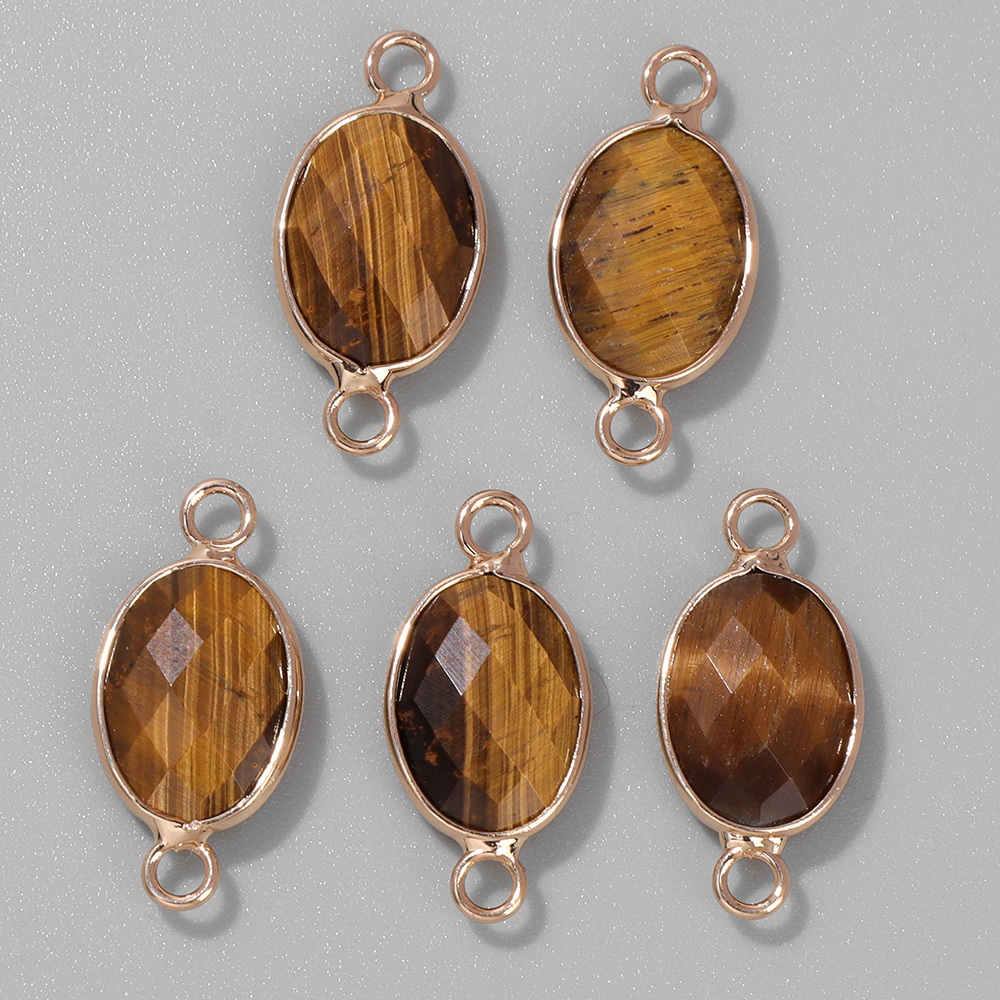 주얼리 제작용 양면 천연석 펜던트, 타이거 아이 크리스 - Crystal Pendant Necklace Natural Stone 리뷰 및 가격