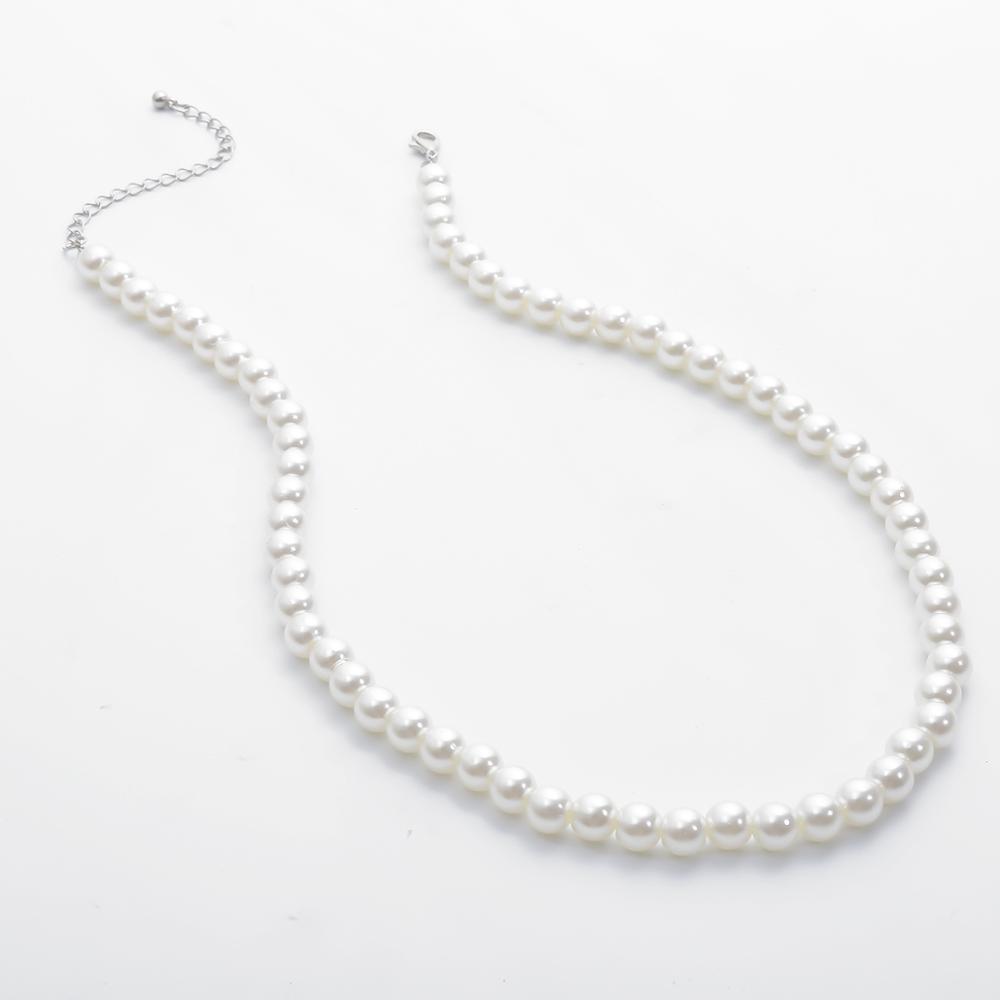 여성용 미니멀리스트 모조 진주 초커 목걸이, 빈티지 보 - Pearl Choker Necklace Vintage 리뷰 및 가격