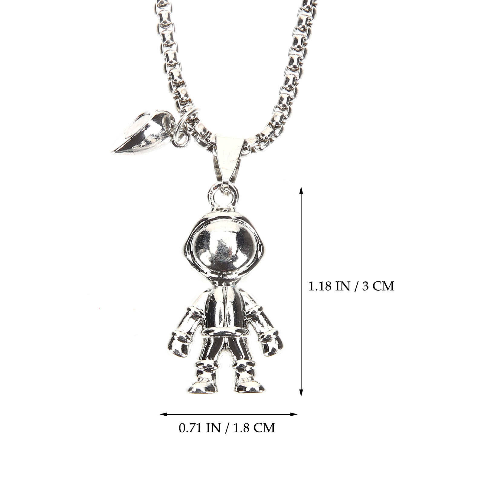 우주 비행사 펜던트가 달린 커플 목걸이 1쌍, 자석 잠 - Magnetic Couple Matching Necklaces 리뷰 및 가격
