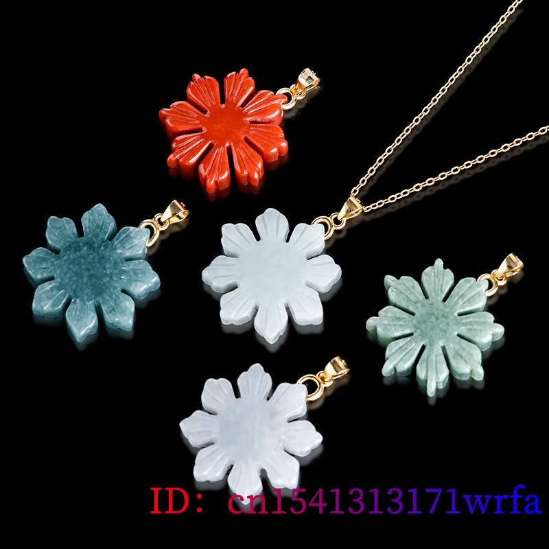 미얀마 옥 해바라기 펜던트 목걸이, 진짜 버마 옥 부적 - Necklaces 리뷰 및 가격