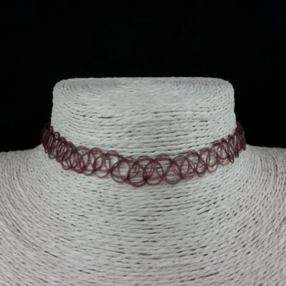 고급스러운 꼬임 장식의 피쉬 스레드 고딕 스타일 주얼리 - Pearl Choker Necklace Vintage 리뷰 및 가격