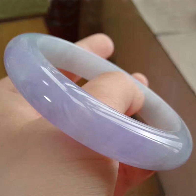 천연, 오래된 채굴된 버마산 경옥, 얼음처럼 밀랍같은  - Bracelets 리뷰 및 가격
