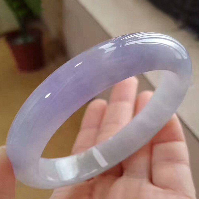 천연, 오래된 채굴된 버마산 경옥, 얼음처럼 밀랍같은  - Bracelets 리뷰 및 가격