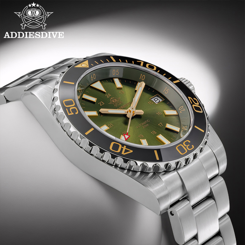 ADDIESDIVE 남자 시계 8215 기계식 사파이어 - Watch Accessories 리뷰 및 가격